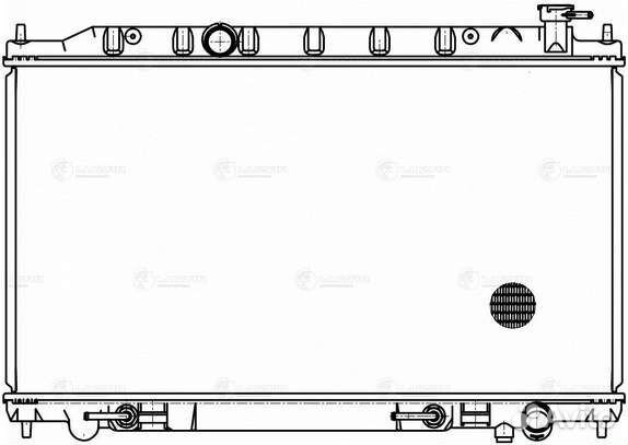 Радиатор охлаждения двигателя