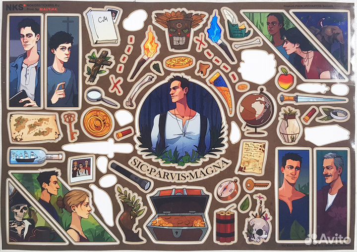 Стикеры NKS виниловые