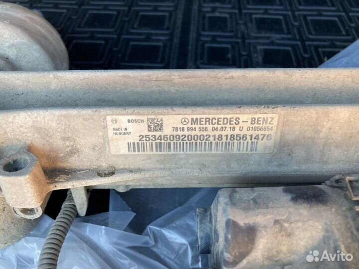 Рулевая рейка Mercedes GLC купе 2018г