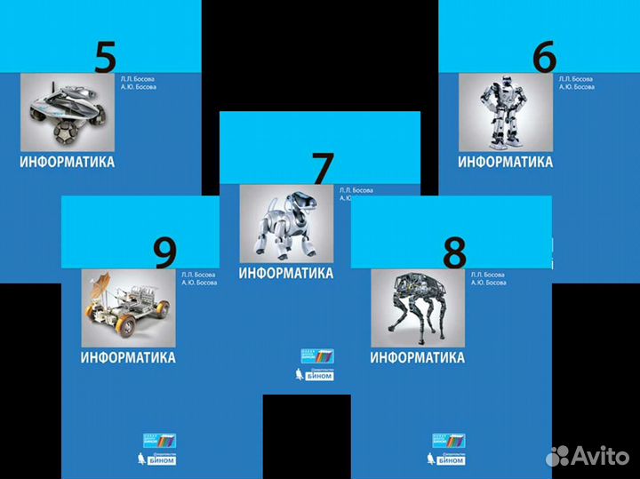 Школьные учебники с 1 по 11 класс