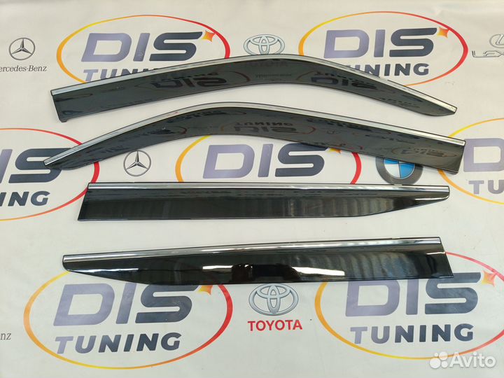 Ветровики Land Cruiser 300 качество