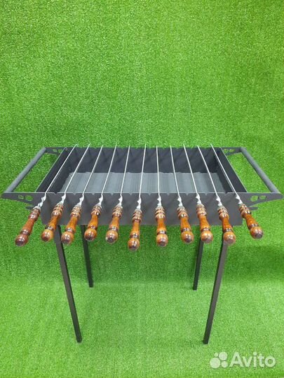 Мангал 70х40см толщина 3мм