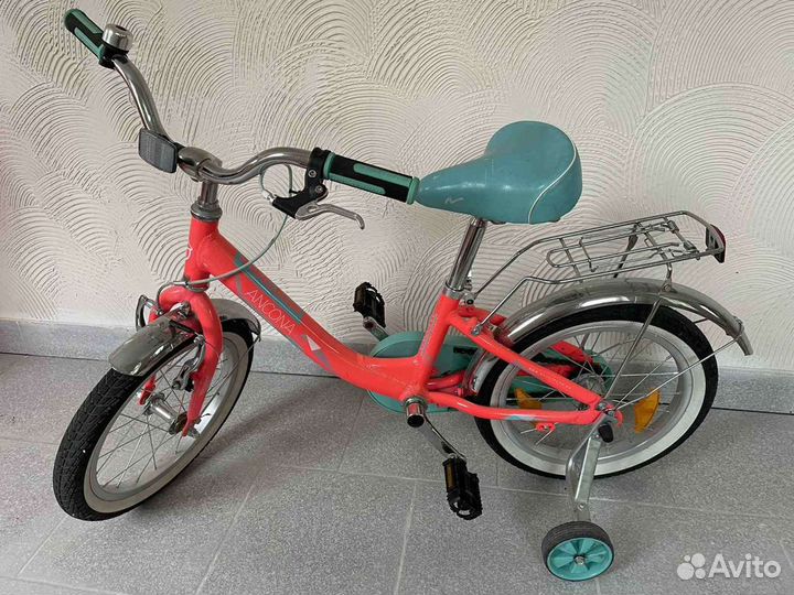 Детский велосипед novatrack ankona 16