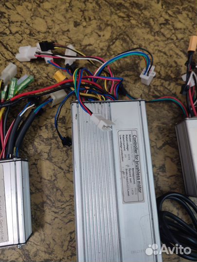 Запчасти для электровелосипеда контроллеры зарядки