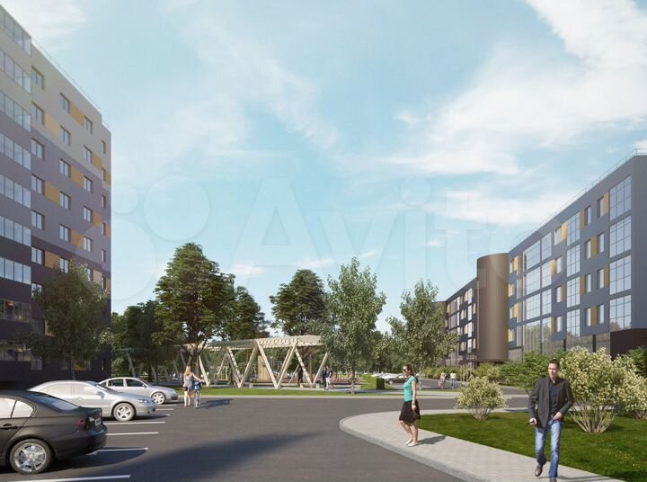 3-к. квартира, 89,5 м², 3/9 эт.