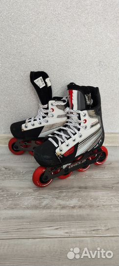 Хоккейные ролики oxelo (Декатлон) 35-38