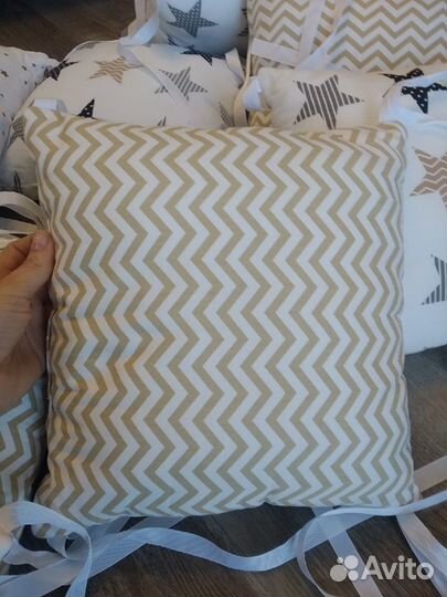 Бортики в детскую кроватку