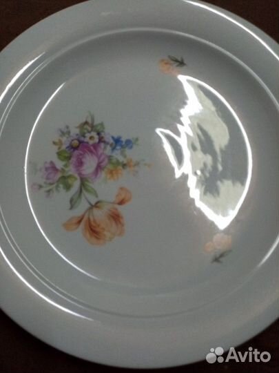 Большая бутербродная тарелка