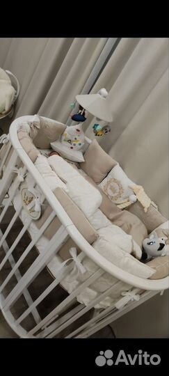 Бортики в детскую кроватку