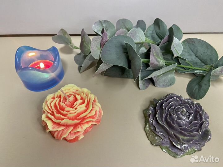 Свечи восковые ручной работы