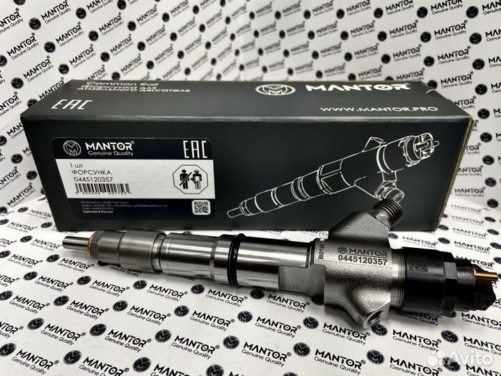 Дизельная форсунка mantor Common Rail 0445120357