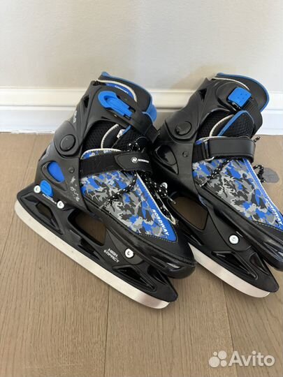 Коньки детские раздвижные 34-37