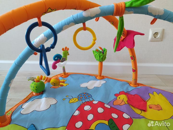 Большой Развивающий коврик Tiny love