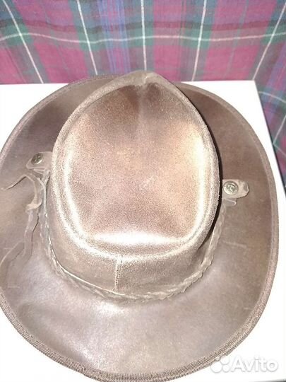 Шляпа Jack Daw 59р натуральная кожа StuffLand