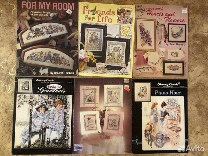 Буклеты со схемами для вышивания крестом