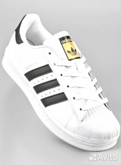 Кроссовки Adidas Originals Superstar белые s-8348