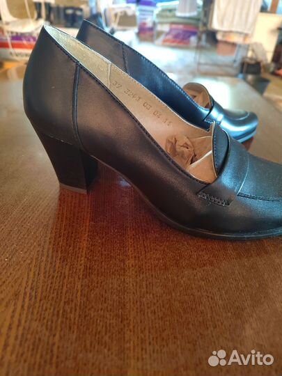 Туфли женские 37 размер натуральная кожа