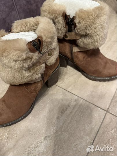 Полусапоги женские зимние 37