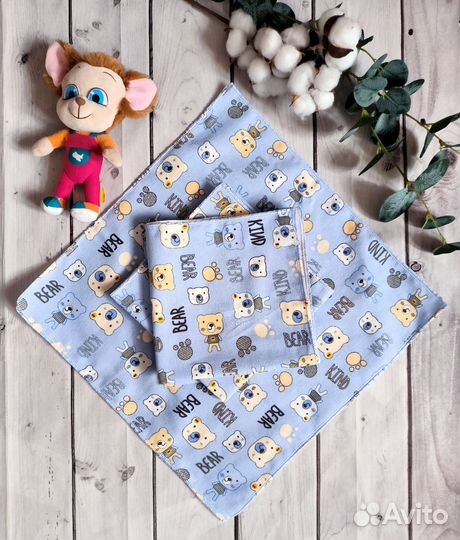 Нагрудники из фланели