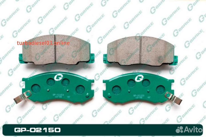 Колодки G-brake GP-02150 GP02150 G-brake