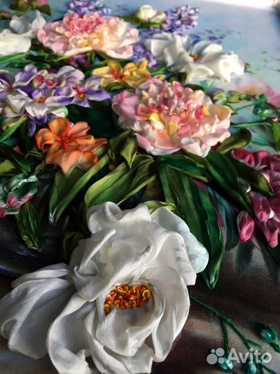 Картина вышитая 