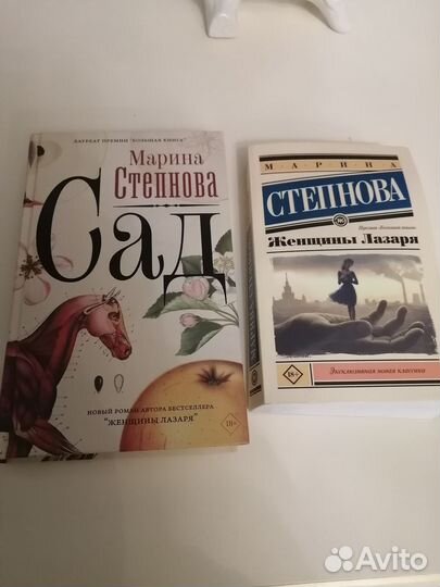 Цена за 2 книги М. Степновой