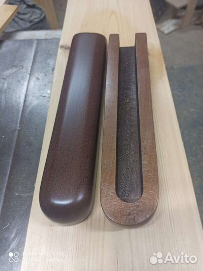 Накладки деревянные на кресло цвет венге