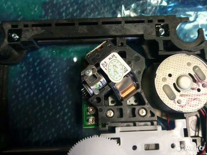 Голова для двд в сборе с приводом