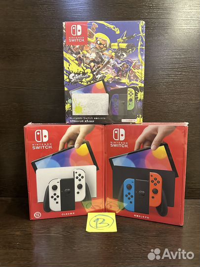 Новая Nintendo Switch Oled 64gb Чек,гарантия