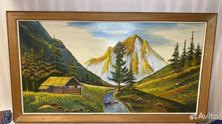 Картина маслом живопись пейзаж