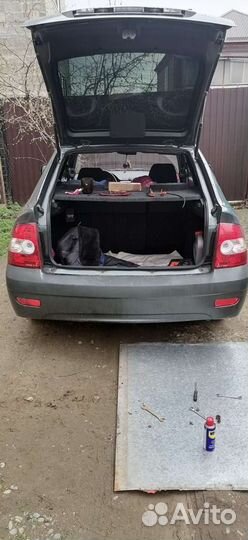 Бампер priora 1 хетчбек задний