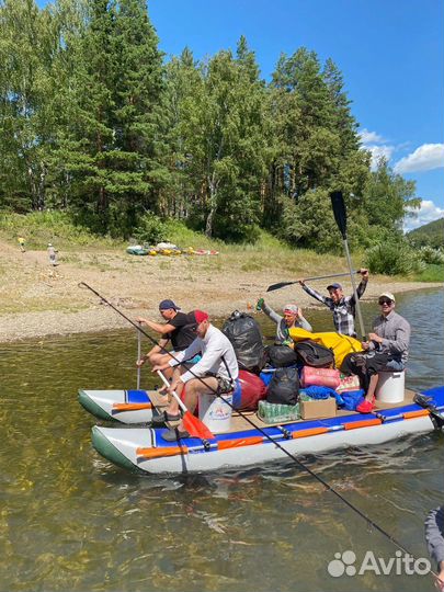 Сплав по реке белая