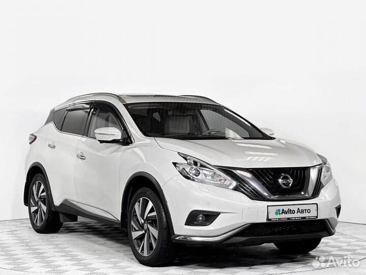 Nissan Murano 3.5 CVT, 2017, 132 730 км