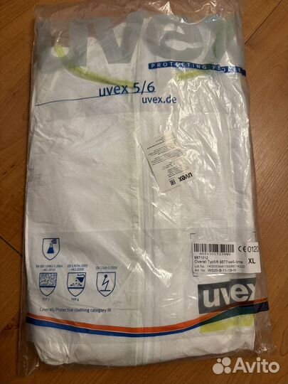 Uvex 5/6 comfort комбинезон