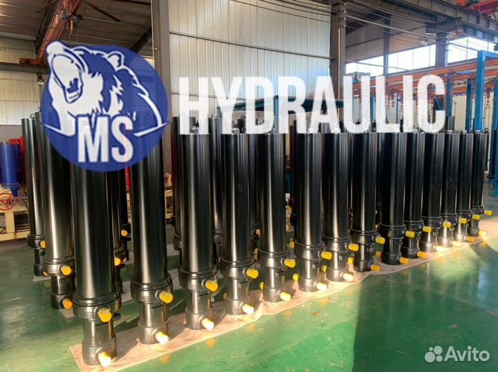 Гидроцилиндр подъём двигателя