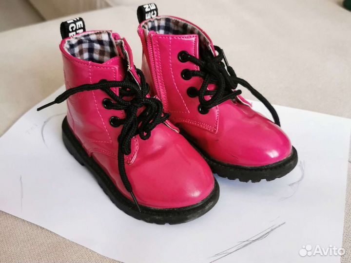 Ботинки на девочку 23 размер