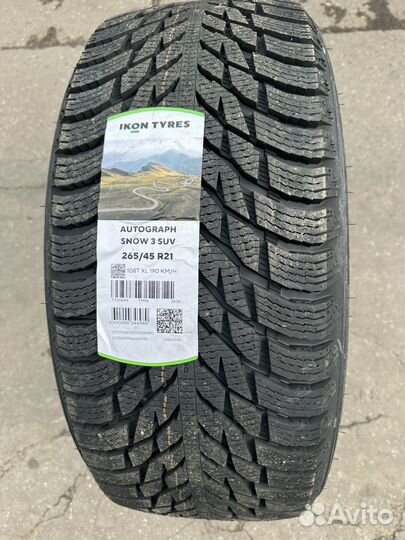 Зимние шины Ikon 265/45R21 Velar Changan Li7 Li9