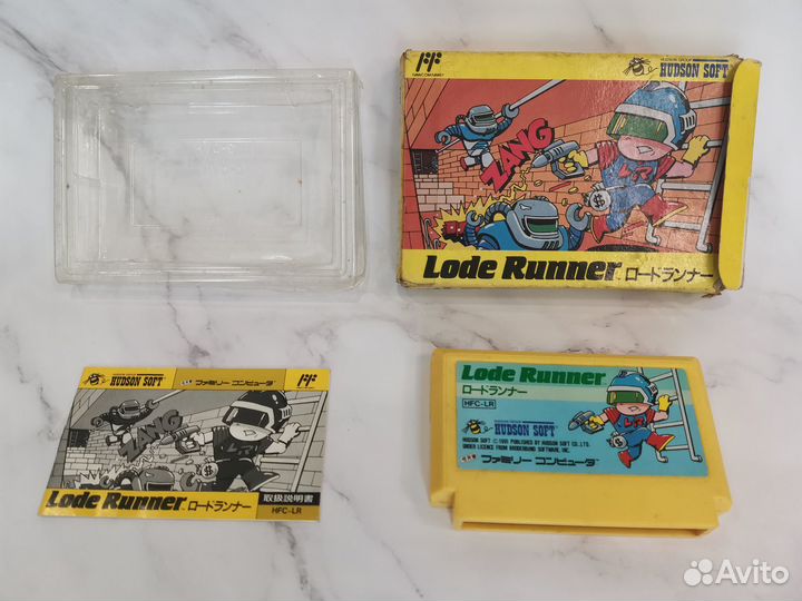 Картридж Lode Runner для Famicom