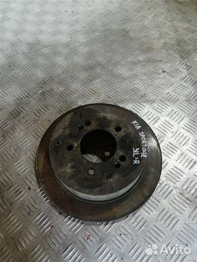 Тормозной диск задний Kia Sportage SL G4KD 2010