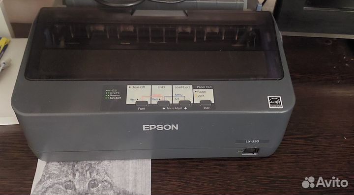 Матричный принтер epson XL 350