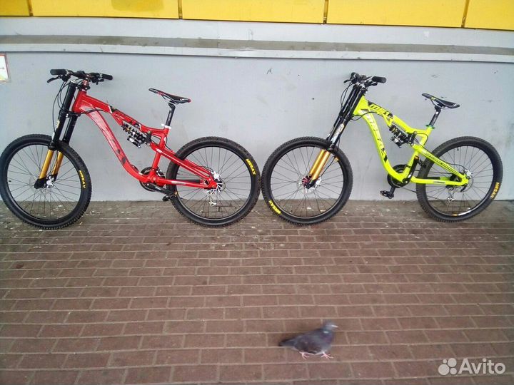 Велосипед горный двухподвесный