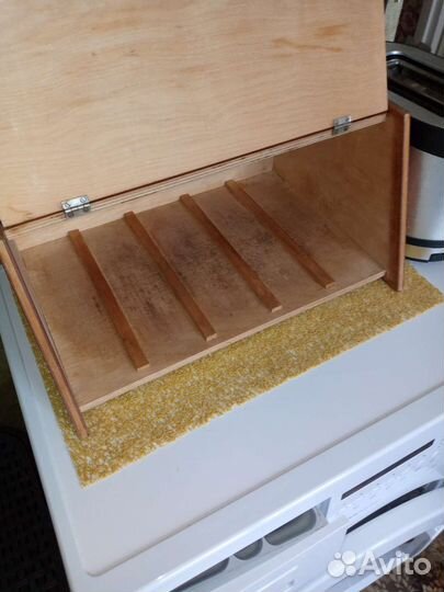 Хлебница деревянная СССР (с отделкой)