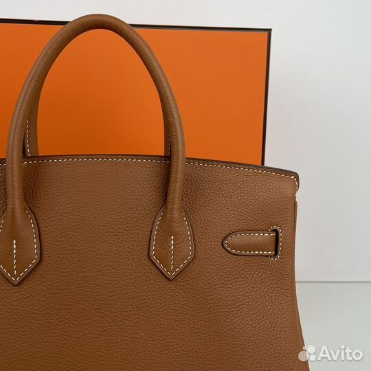 Сумка hermes birkin 30 togo ручной пошив