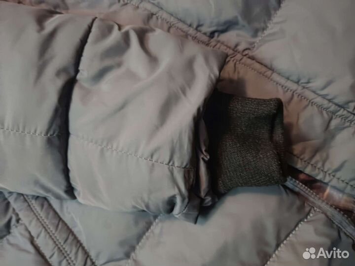 Удлинённая,теплая куртка