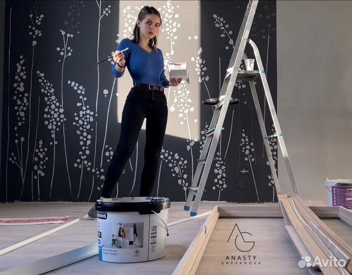 Художественная роспись стен