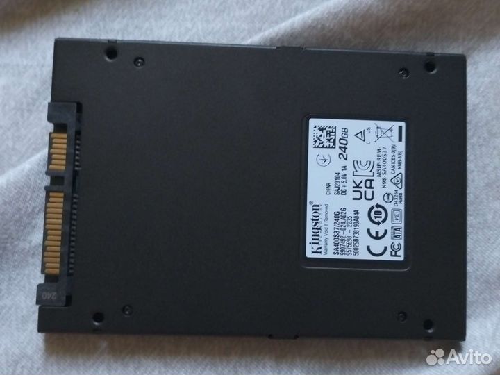 Ssd диск Kingston 240gb