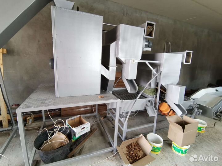 Линия для переработки ореха (орехокол) собственник