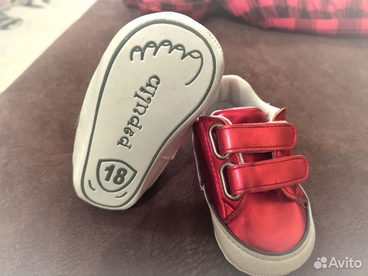 Кеды для девочки 18 размер