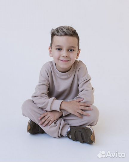 Детский утепленный костюм из флиса с начесом 128 р