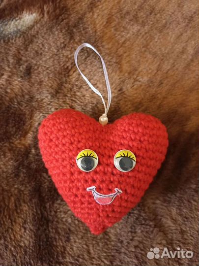 Подвеска сердце, ручная работа